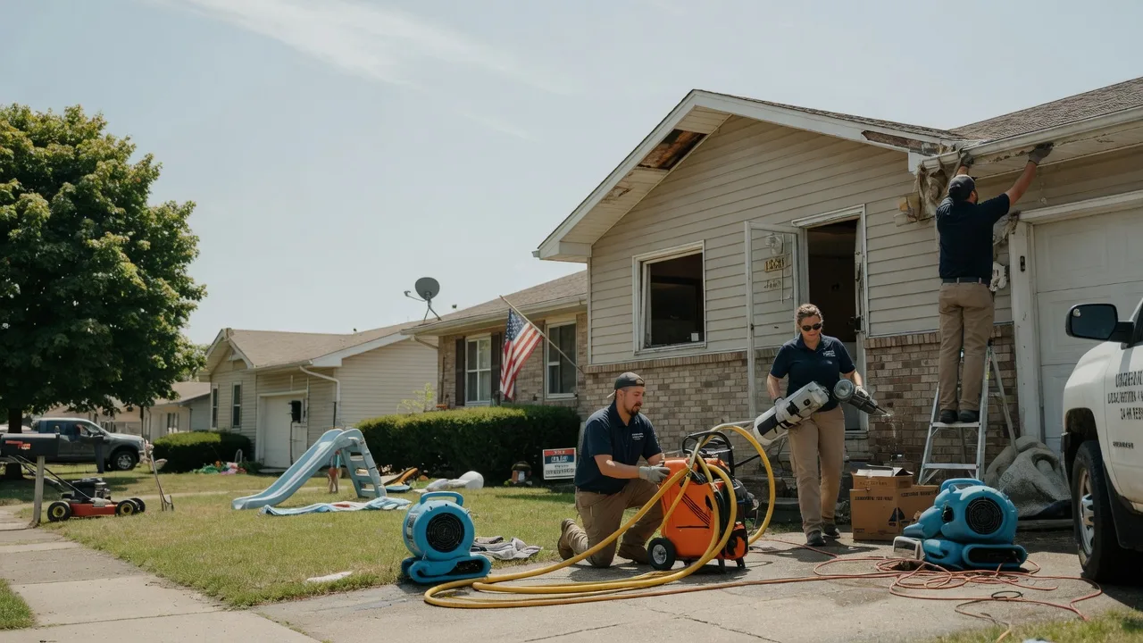 Water Damage Restoration in Delaware near me